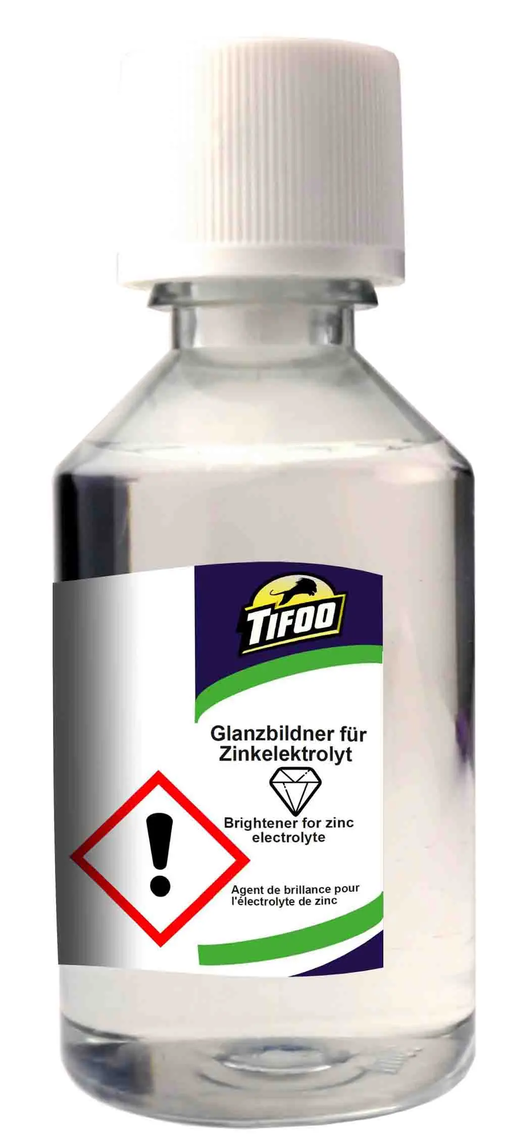 glanzbildner glanz zusatz zink elektrolyt verzinken gelb blau chromatieren passivieren