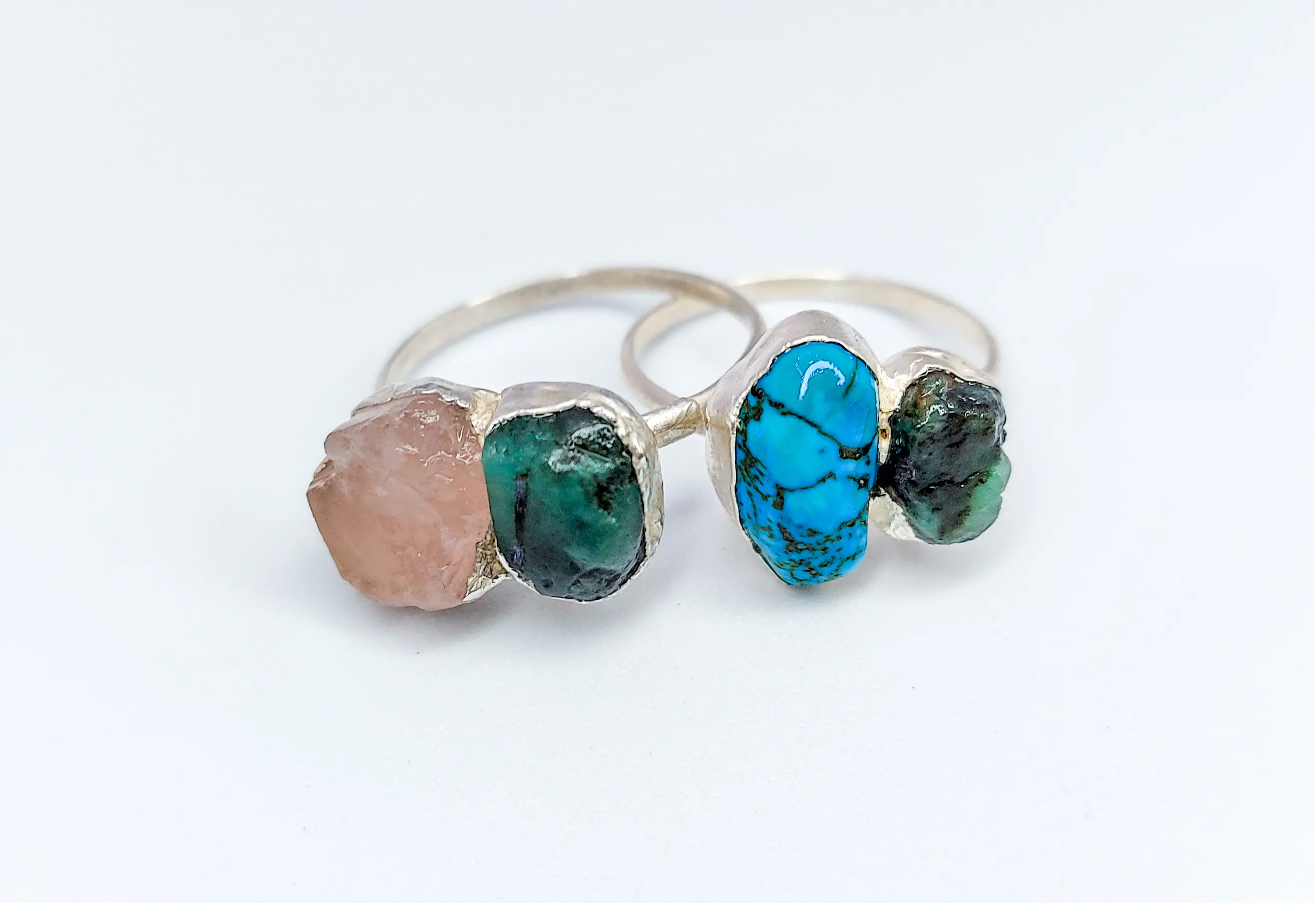Ring versilbert