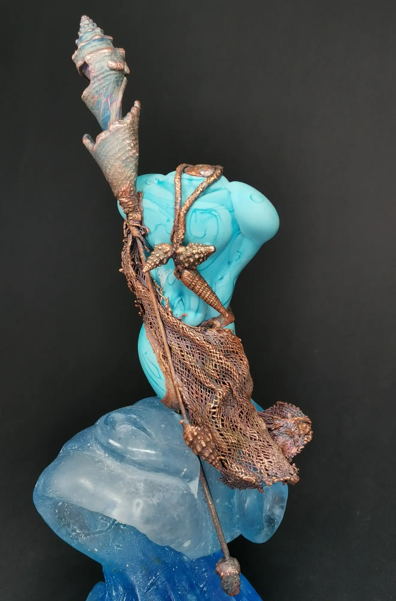 Statuette patiniert