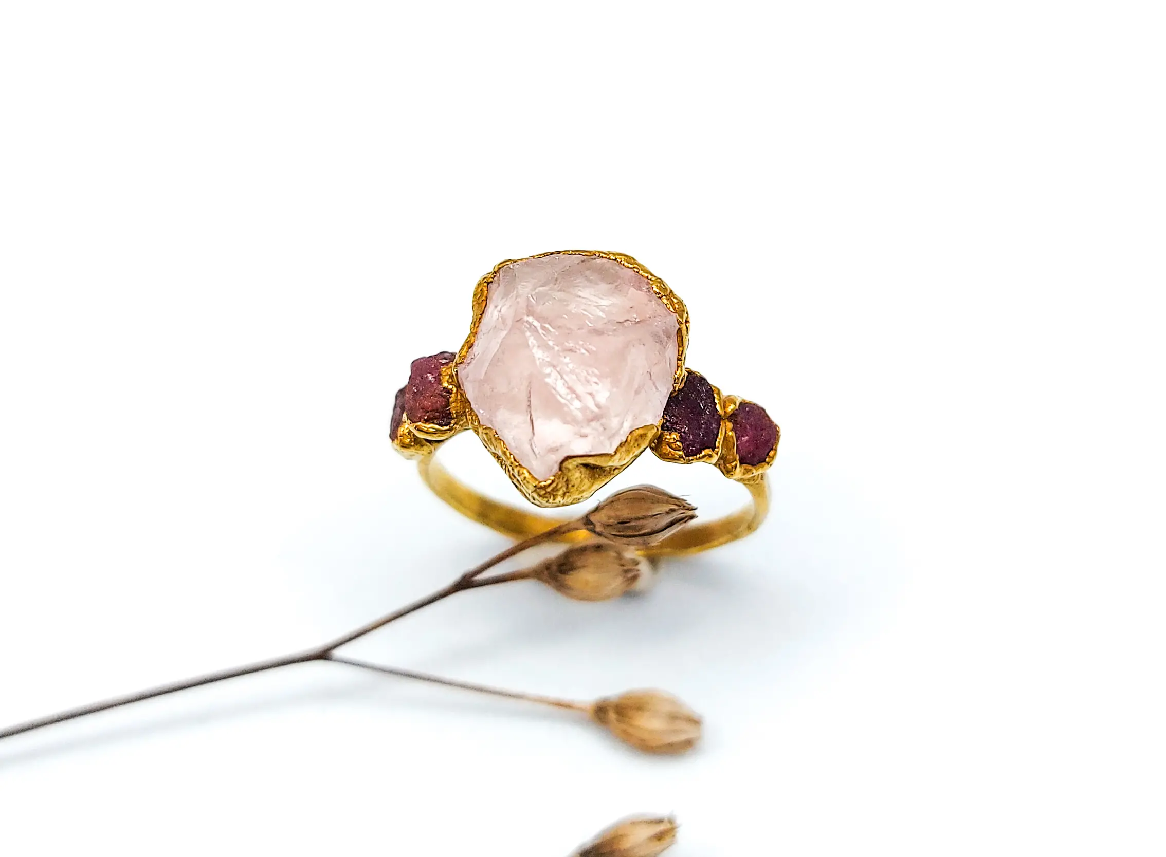 Ring vergoldet