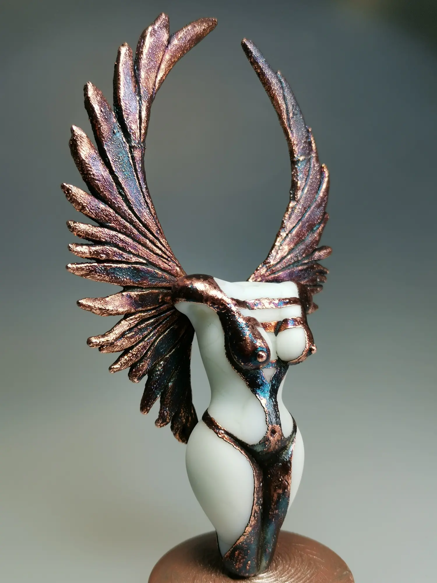 Statuette patiniert